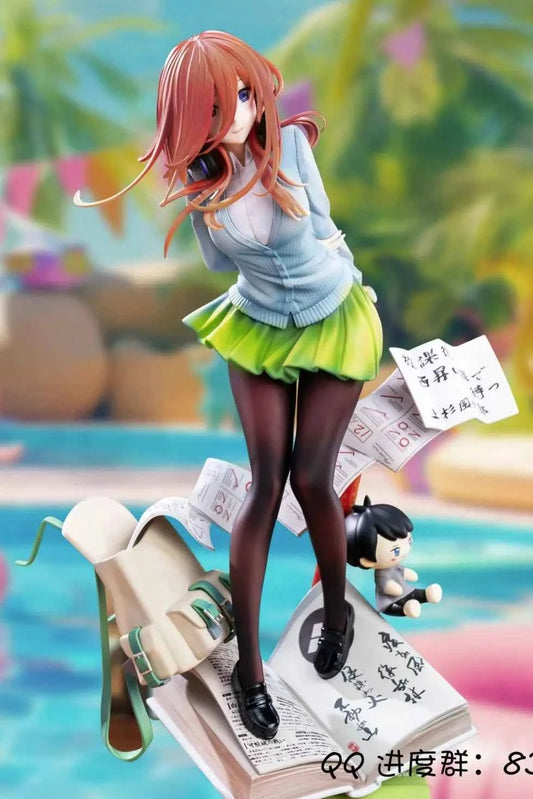 The Quintessential Quintuplets CL Studio Miku Nakano Resin Statue