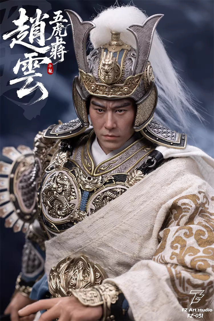 Three Kingdoms FZ Art Studio Five Great Generals Zhao Yun Zhao Zilong FZ030 FZ031 1/6 Licensed Action Figure