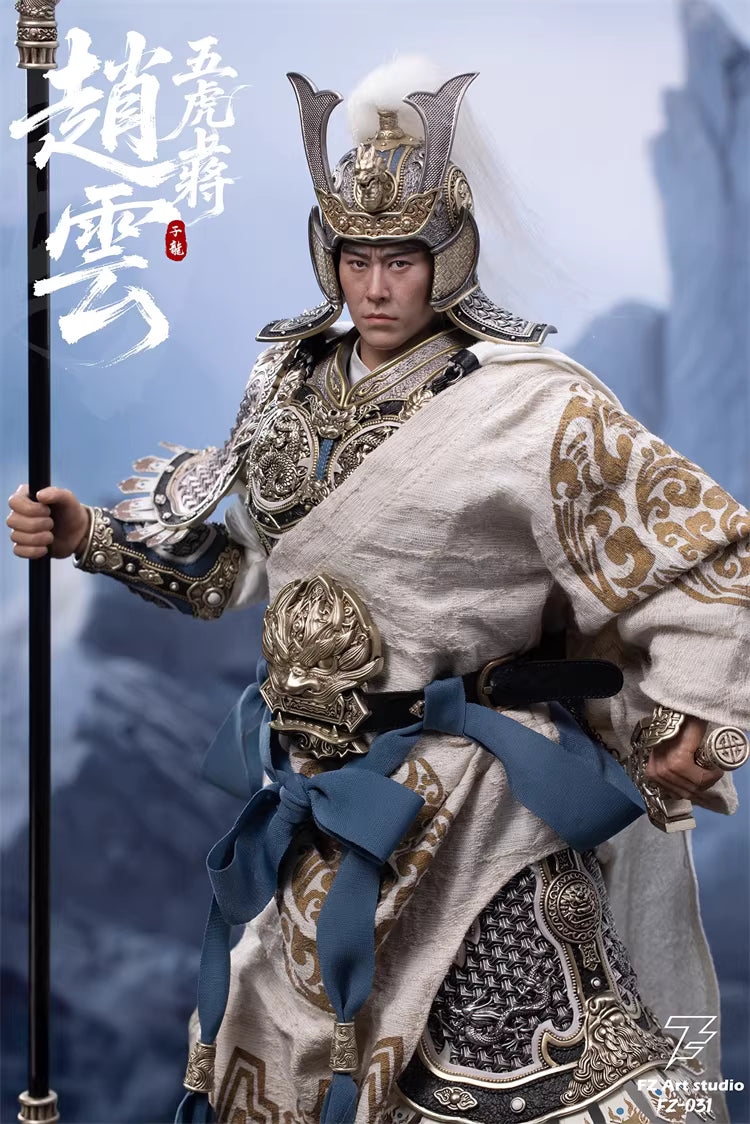 Three Kingdoms FZ Art Studio Five Great Generals Zhao Yun Zhao Zilong FZ030 FZ031 1/6 Licensed Action Figure
