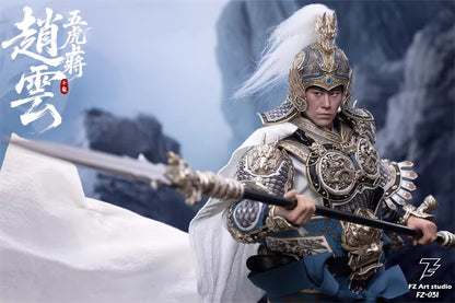 Three Kingdoms FZ Art Studio Five Great Generals Zhao Yun Zhao Zilong FZ030 FZ031 1/6 Licensed Action Figure