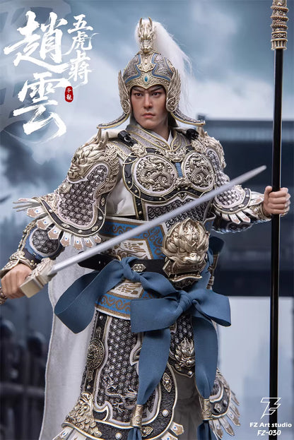 Three Kingdoms FZ Art Studio Five Great Generals Zhao Yun Zhao Zilong FZ030 FZ031 1/6 Licensed Action Figure