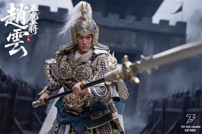 Three Kingdoms FZ Art Studio Five Great Generals Zhao Yun Zhao Zilong FZ030 FZ031 1/6 Licensed Action Figure