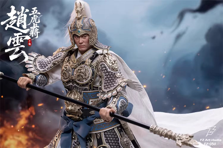 Three Kingdoms FZ Art Studio Five Great Generals Zhao Yun Zhao Zilong FZ030 FZ031 1/6 Licensed Action Figure