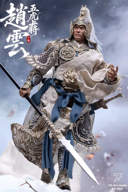 Three Kingdoms FZ Art Studio Five Great Generals Zhao Yun Zhao Zilong FZ030 FZ031 1/6 Licensed Action Figure