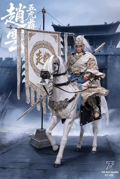 Three Kingdoms FZ Art Studio Five Great Generals Zhao Yun Zhao Zilong FZ030 FZ031 1/6 Licensed Action Figure