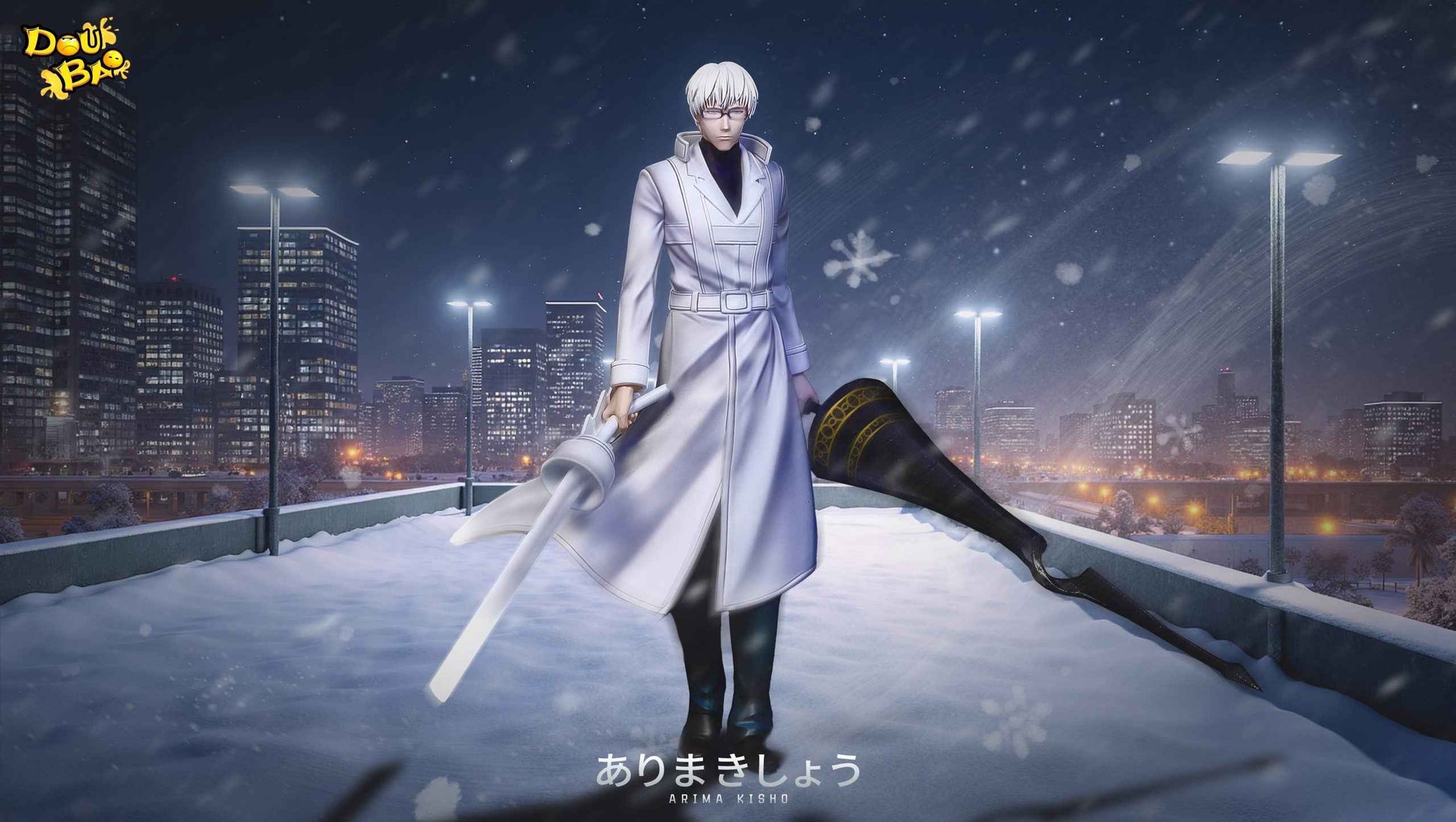 Tokyo Ghoul Doubao Studio  Kishou Arima Resin Staute