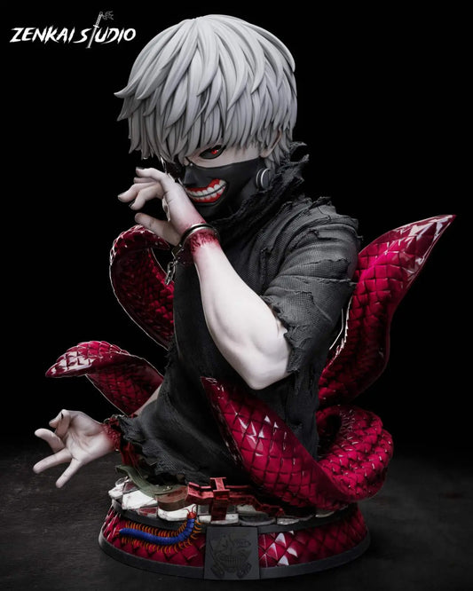 Tokyo Ghoul Zenkai Studio Ken Kaneki 1/1 Bust Resin Statue