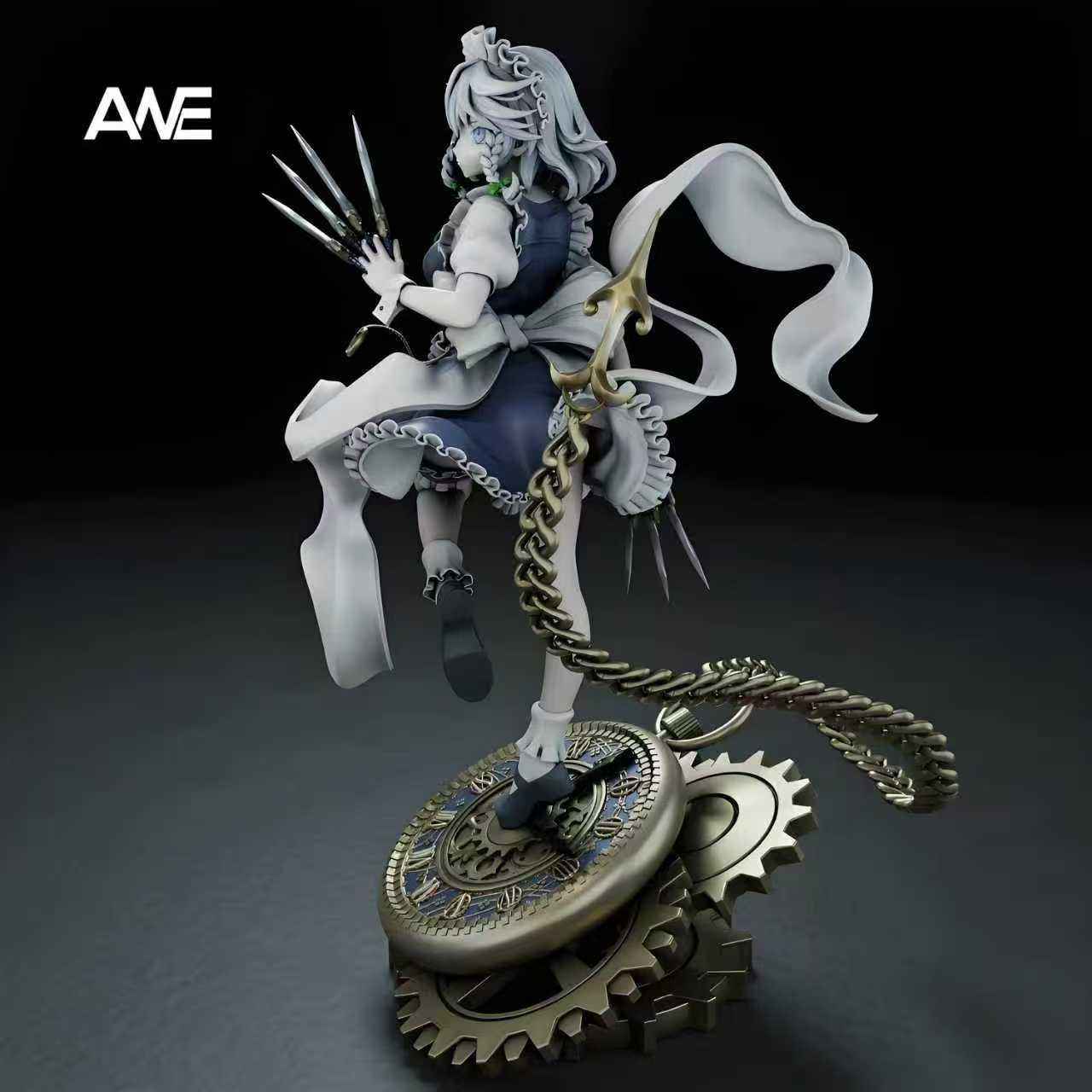 Touhou Project ANE Studio Sakuya Izayoi Resin Statue