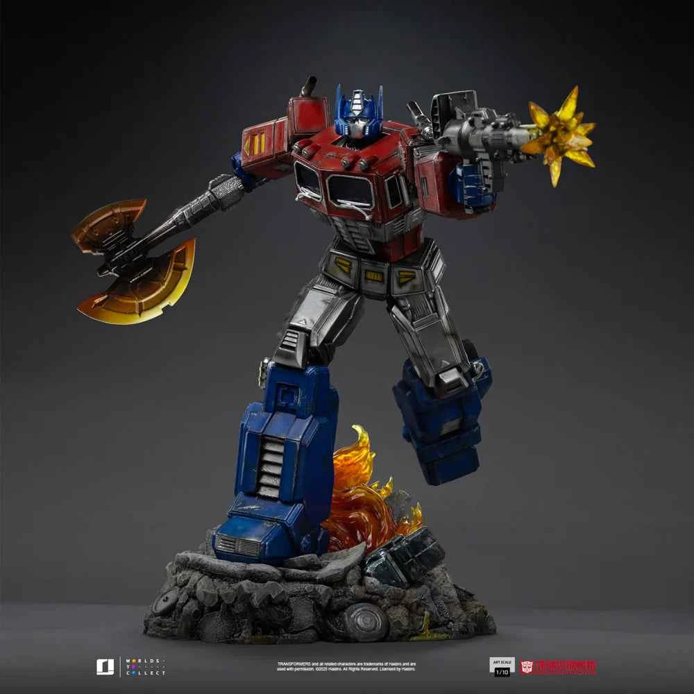 Transformers Iron Studios Optimus Prime Demi Scale HASBR126525-20 1/20 Licensed Resin Statue
