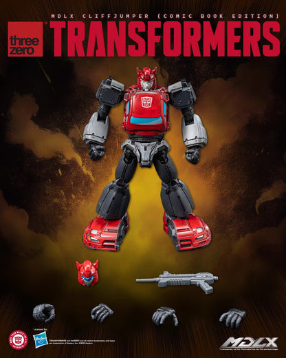 Transformers Threezero MDLX Cliffjumper Comic Ver. 3Z08730W0 Licensed Action Figure