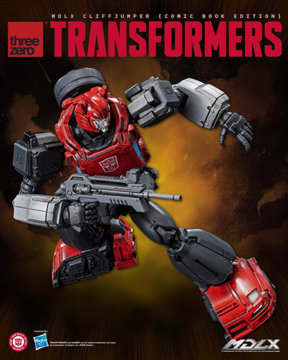 Transformers Threezero MDLX Cliffjumper Comic Ver. 3Z08730W0 Licensed Action Figure