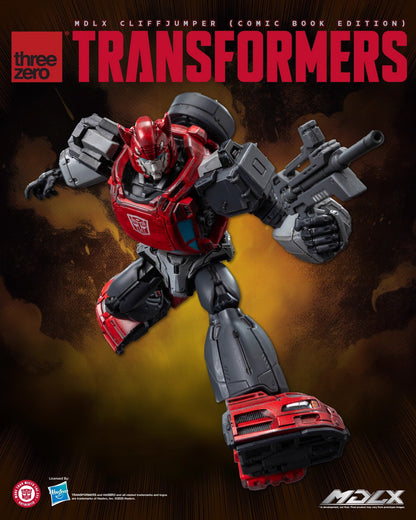 Transformers Threezero MDLX Cliffjumper Comic Ver. 3Z08730W0 Licensed Action Figure