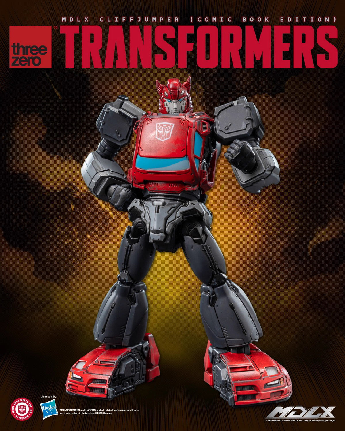 Transformers Threezero MDLX Cliffjumper Comic Ver. 3Z08730W0 Licensed Action Figure