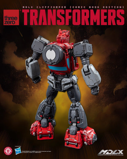 Transformers Threezero MDLX Cliffjumper Comic Ver. 3Z08730W0 Licensed Action Figure