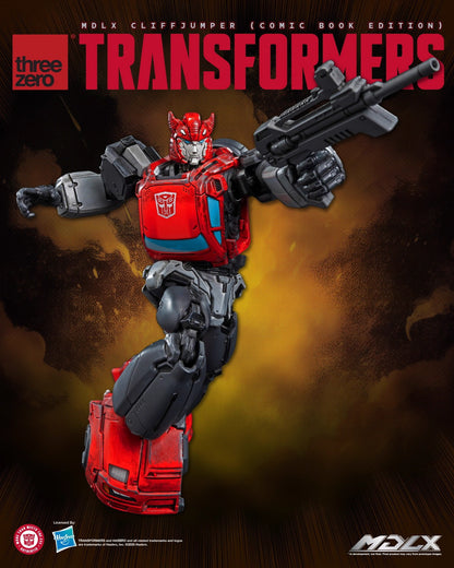 Transformers Threezero MDLX Cliffjumper Comic Ver. 3Z08730W0 Licensed Action Figure