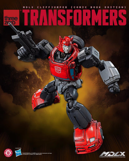 Transformers Threezero MDLX Cliffjumper Comic Ver. 3Z08730W0 Licensed Action Figure