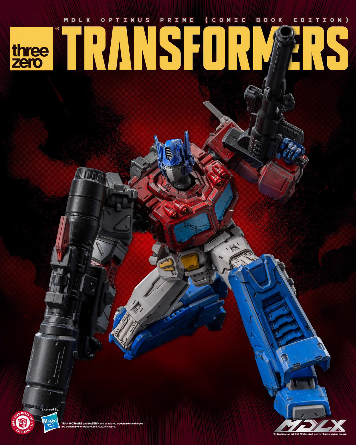 Transformers Threezero MDLX Optimus Prime Comic Ver. 3Z08710W0 Licensed Action Figure