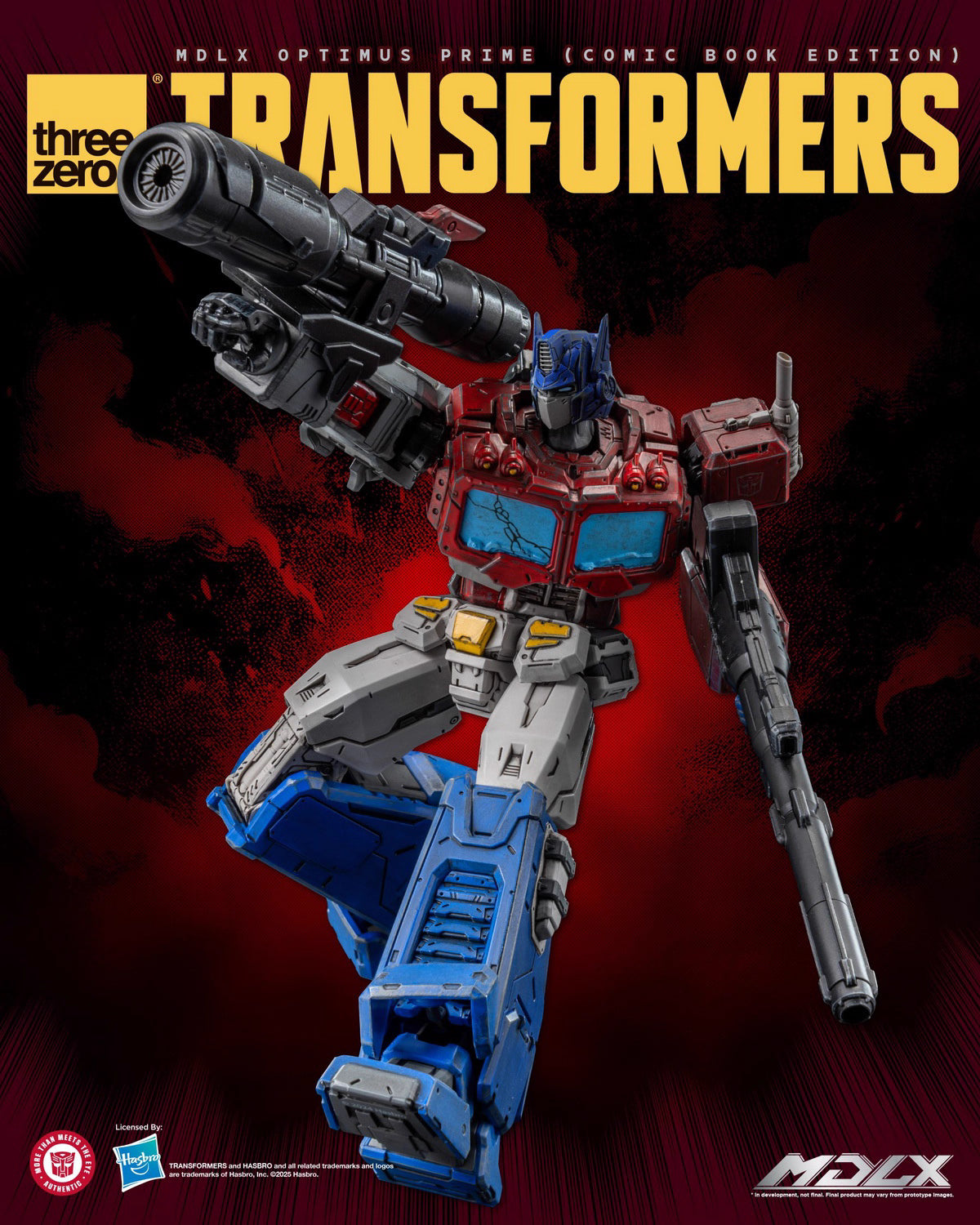 Transformers Threezero MDLX Optimus Prime Comic Ver. 3Z08710W0 Licensed Action Figure