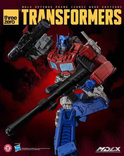 Transformers Threezero MDLX Optimus Prime Comic Ver. 3Z08710W0 Licensed Action Figure