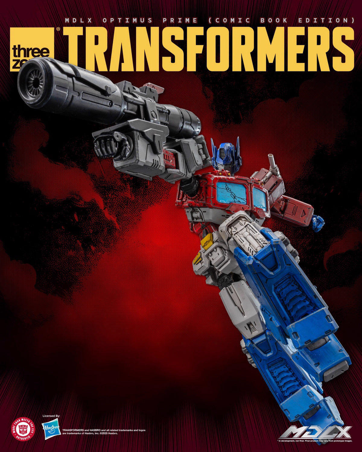 Transformers Threezero MDLX Optimus Prime Comic Ver. 3Z08710W0 Licensed Action Figure