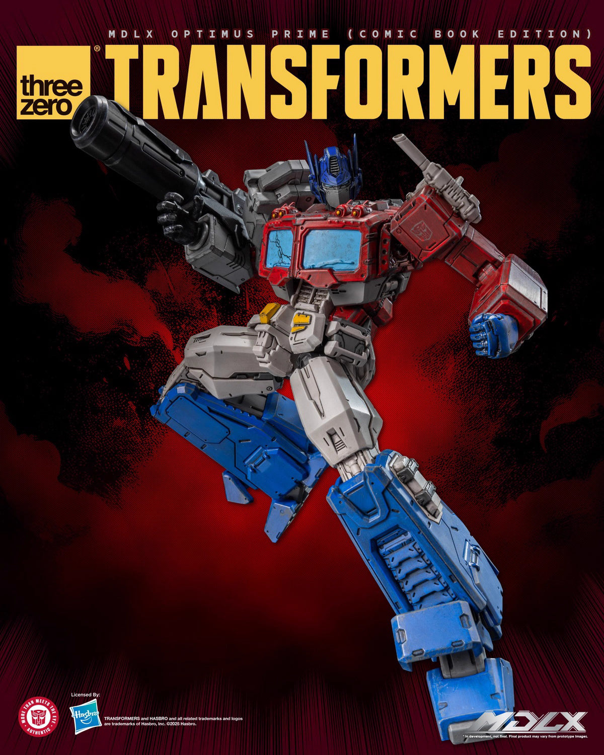 Transformers Threezero MDLX Optimus Prime Comic Ver. 3Z08710W0 Licensed Action Figure
