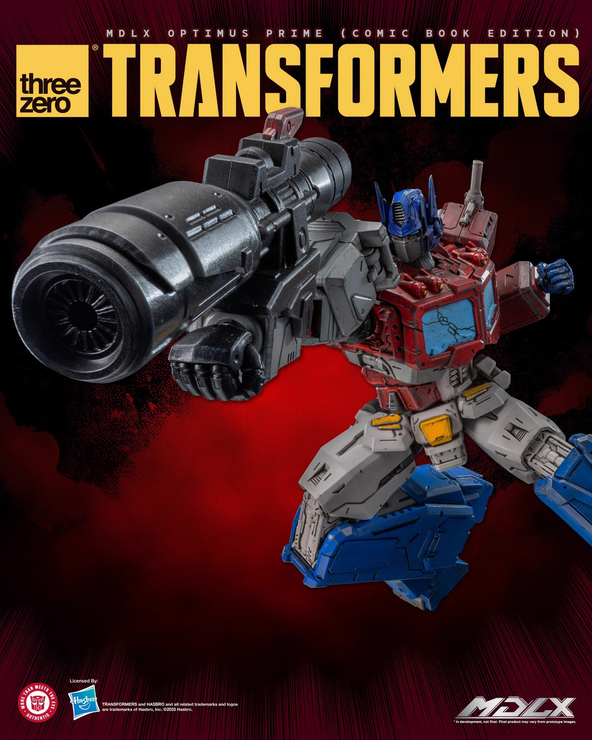 Transformers Threezero MDLX Optimus Prime Comic Ver. 3Z08710W0 Licensed Action Figure