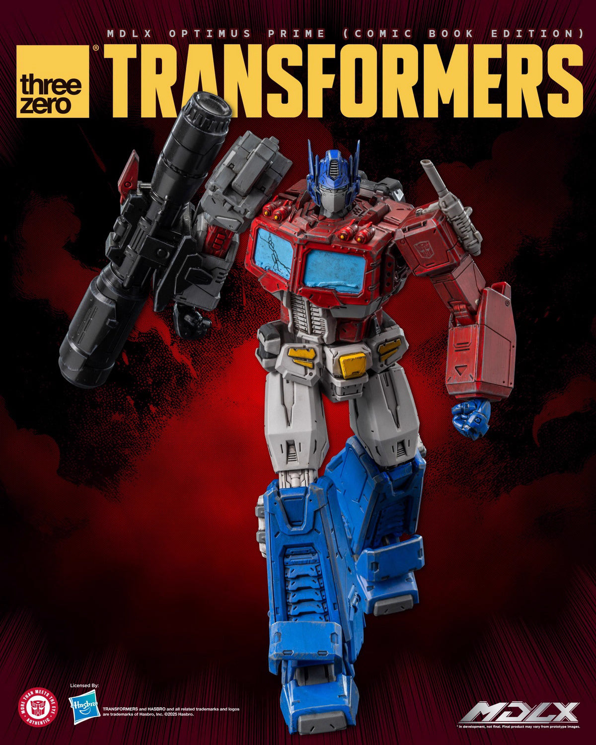 Transformers Threezero MDLX Optimus Prime Comic Ver. 3Z08710W0 Licensed Action Figure