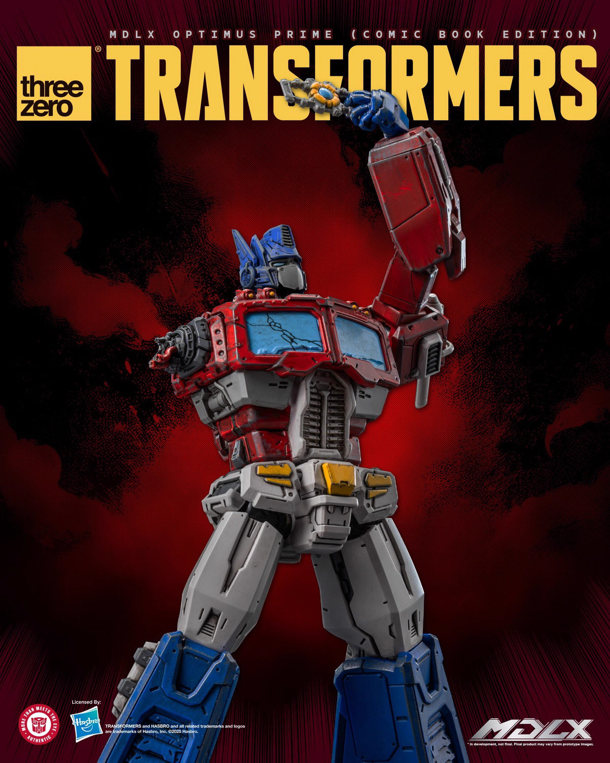 Transformers Threezero MDLX Optimus Prime Comic Ver. 3Z08710W0 Licensed Action Figure