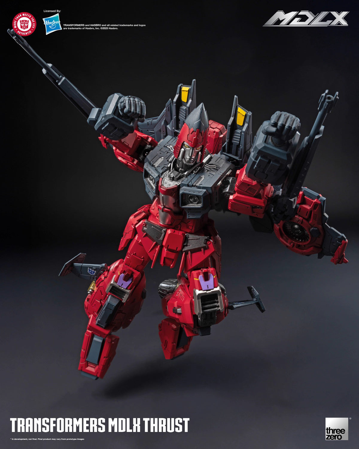 Transformers Threezero MDLX Thrust 3Z08890W0 Licensed Action Figure