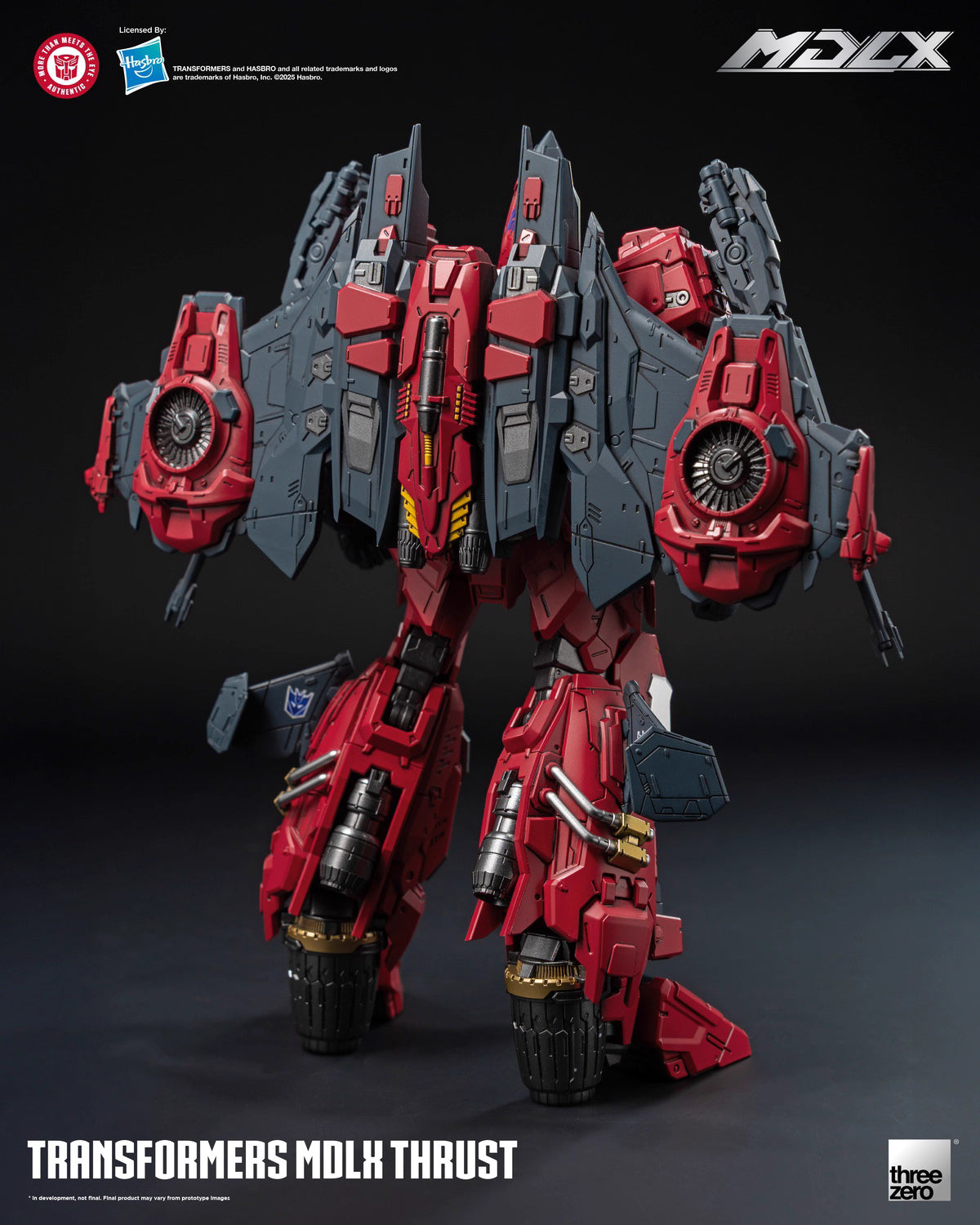 Transformers Threezero MDLX Thrust 3Z08890W0 Licensed Action Figure