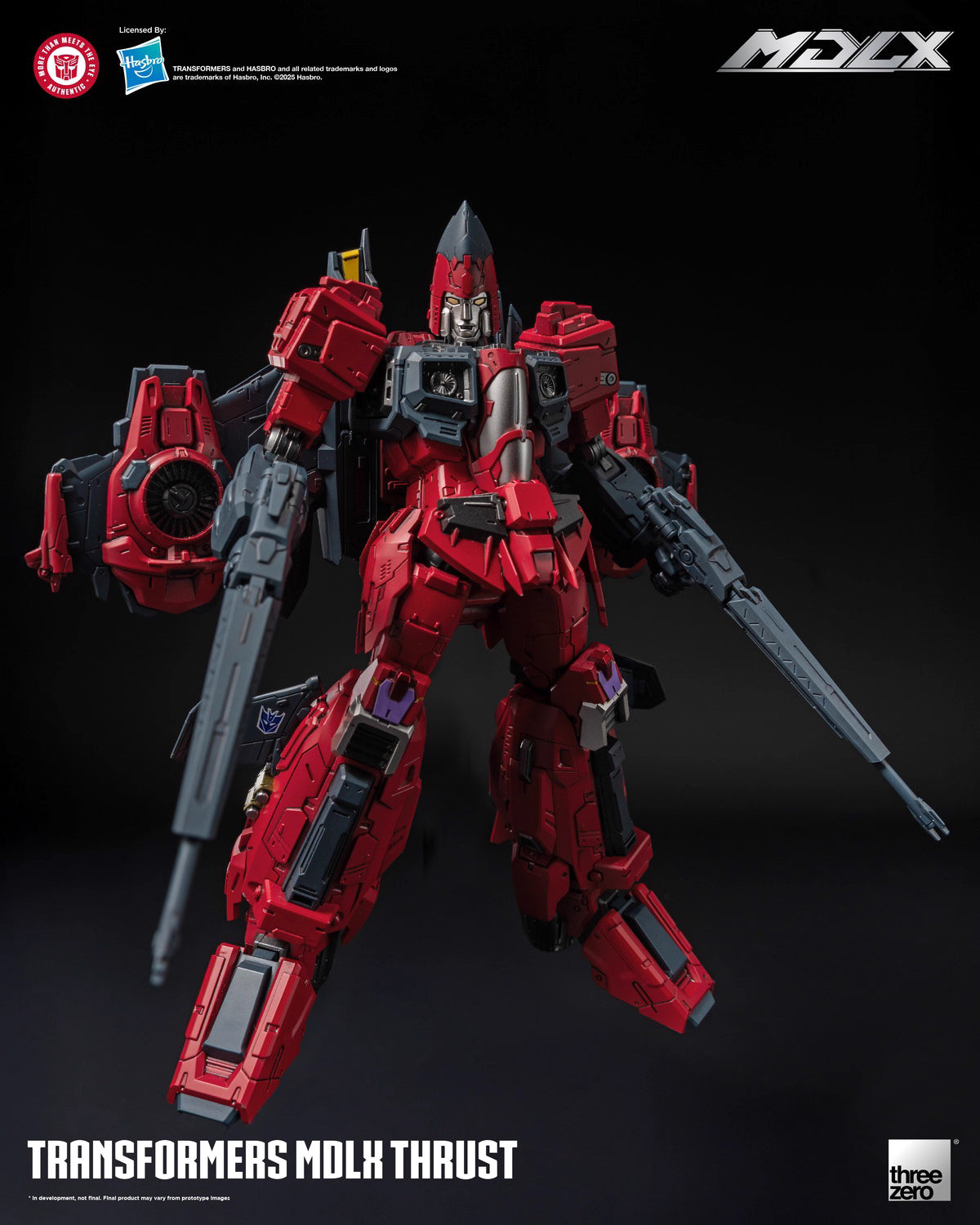 Transformers Threezero MDLX Thrust 3Z08890W0 Licensed Action Figure
