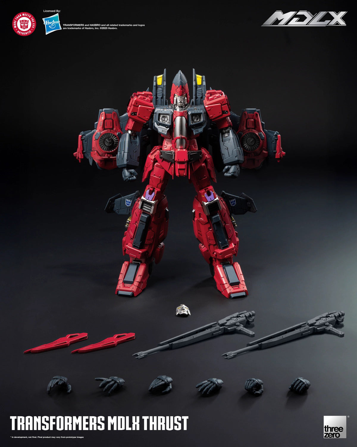 Transformers Threezero MDLX Thrust 3Z08890W0 Licensed Action Figure