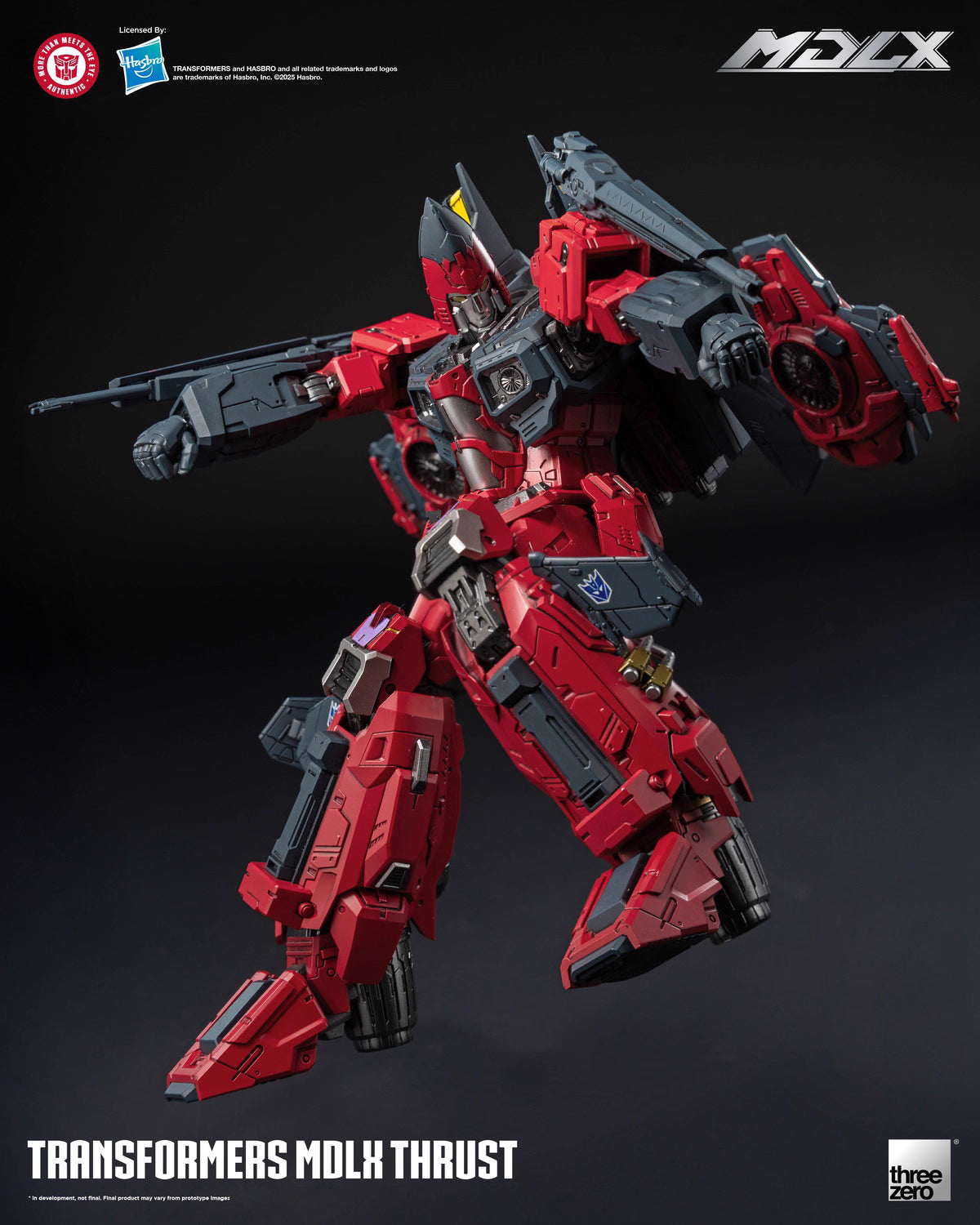 Transformers Threezero MDLX Thrust 3Z08890W0 Licensed Action Figure