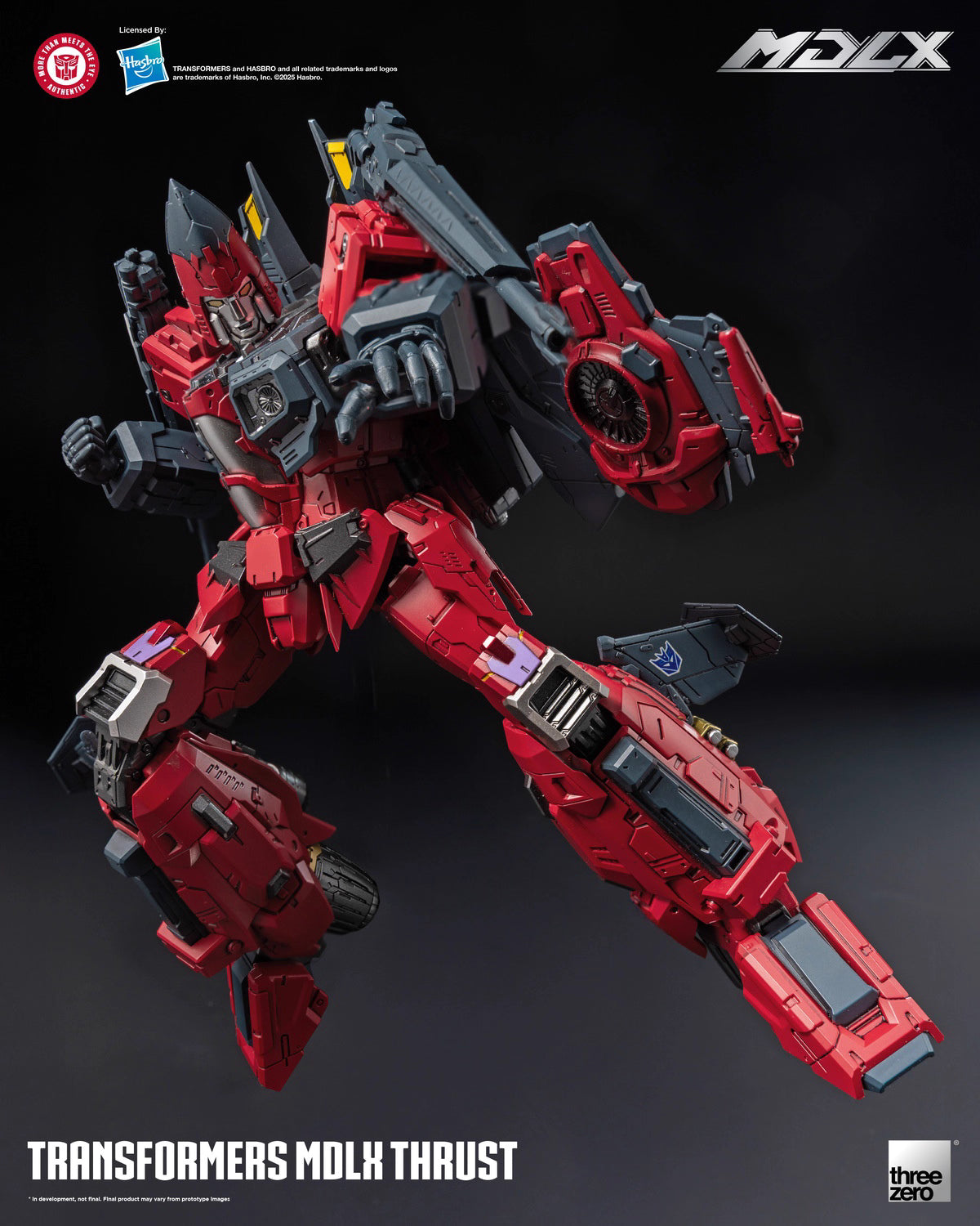 Transformers Threezero MDLX Thrust 3Z08890W0 Licensed Action Figure