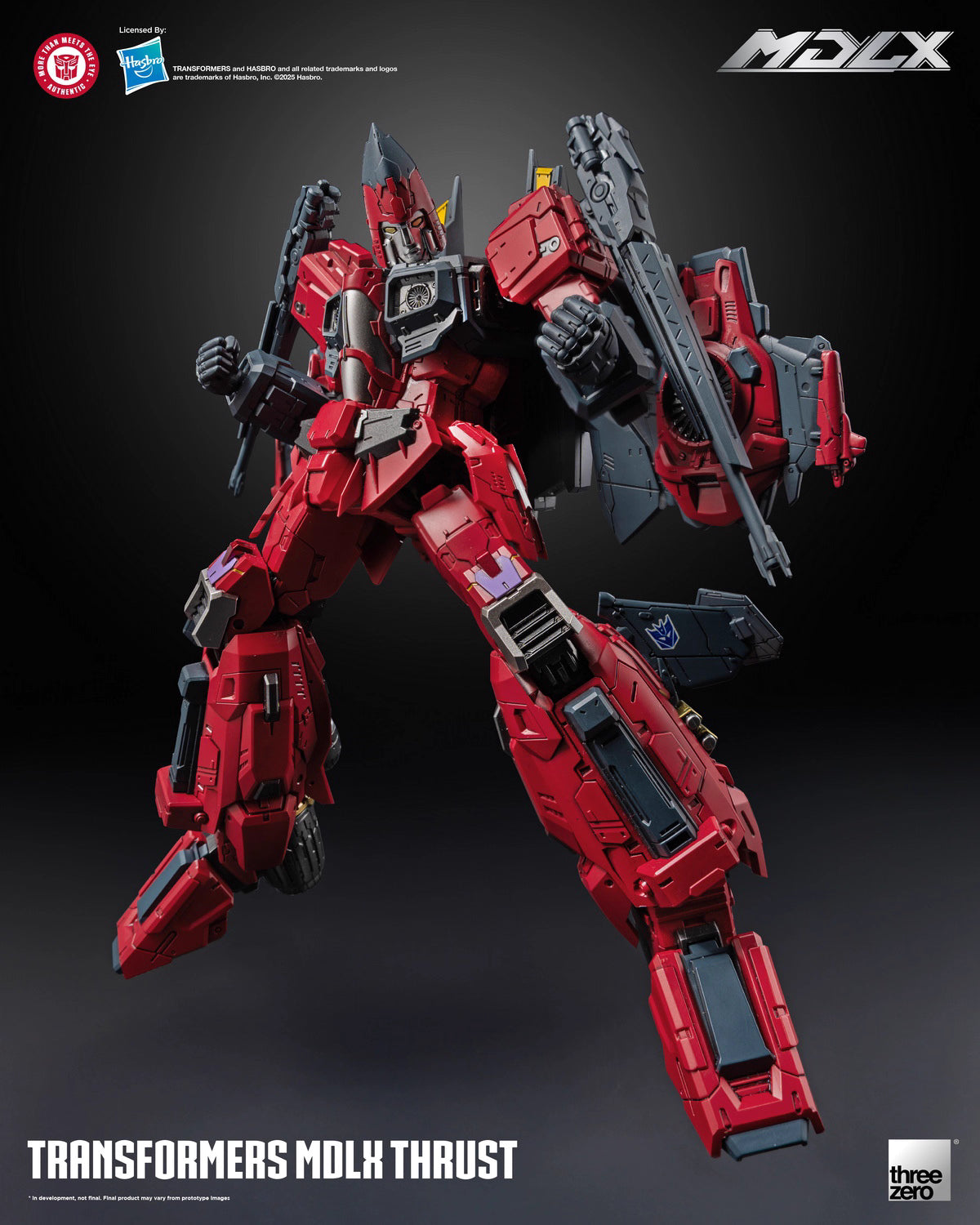 Transformers Threezero MDLX Thrust 3Z08890W0 Licensed Action Figure