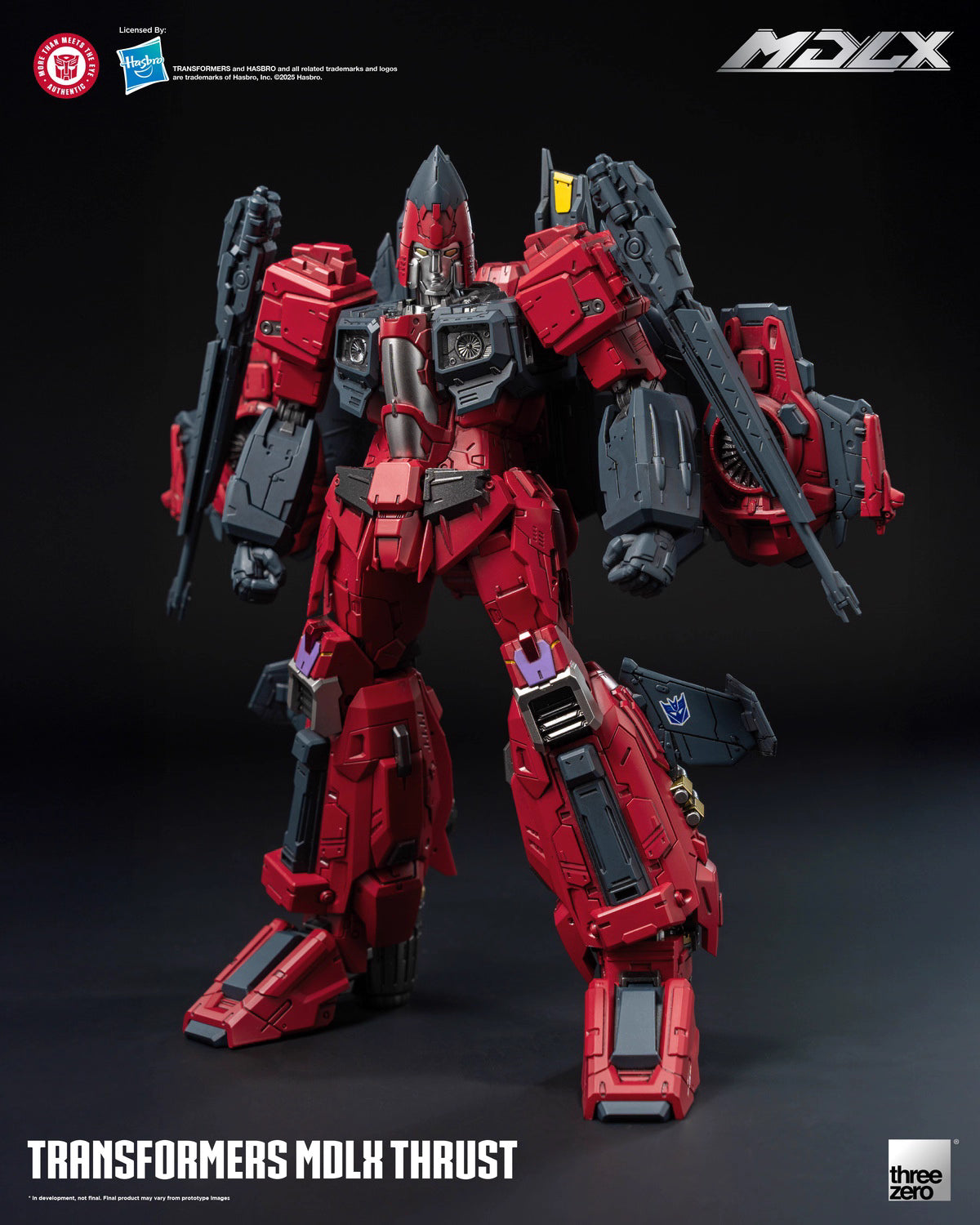 Transformers Threezero MDLX Thrust 3Z08890W0 Licensed Action Figure