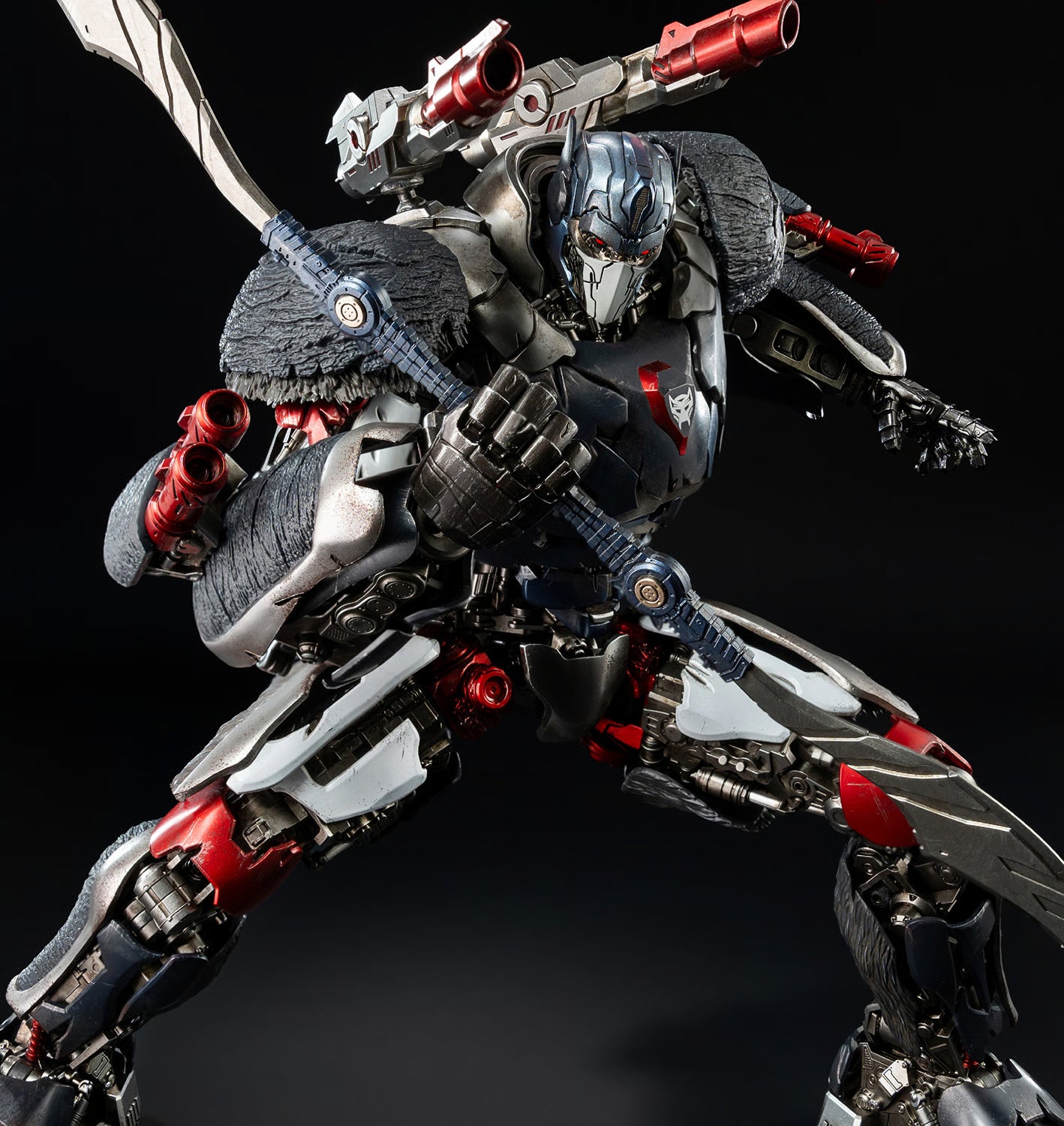 Transformers Threezero Rise of the Beasts DLX Optimus Primal 3Z08850W0 Licensed Action Figure