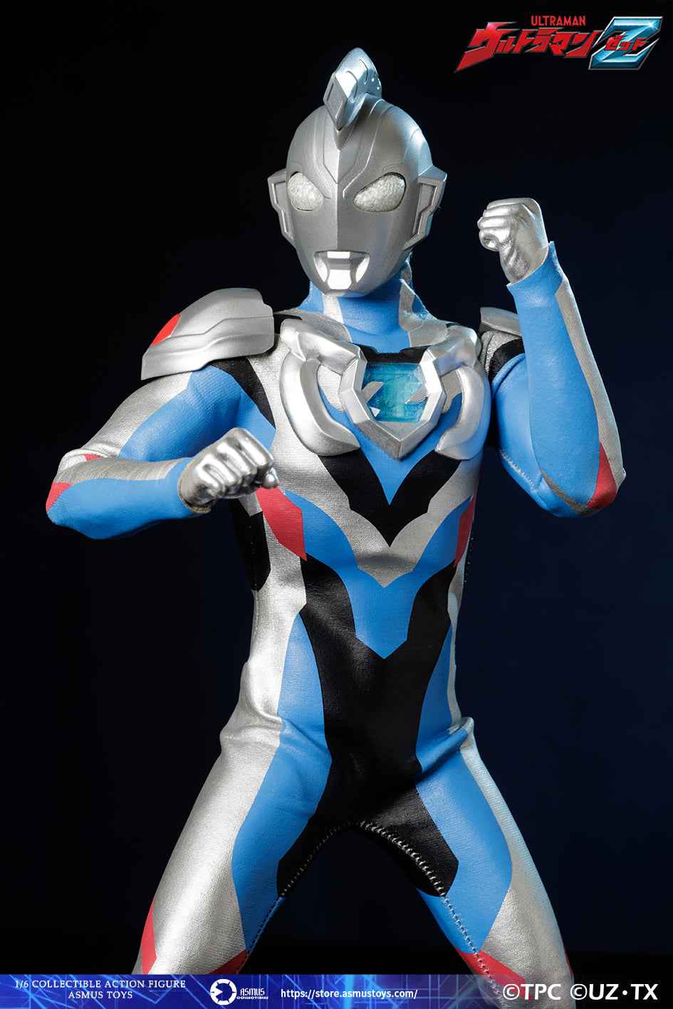 Ultraman Asmus Toys Ultraman Ultraman Zeta ULT003 Licensed Action Figure