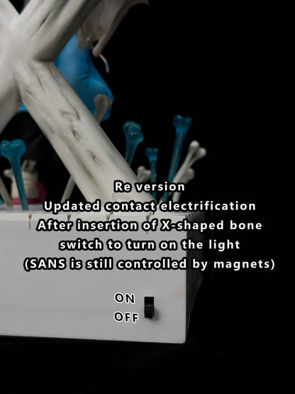 Undertale Game Player Studio Cross! Sans SANS-GB Gun Version Resin Statue