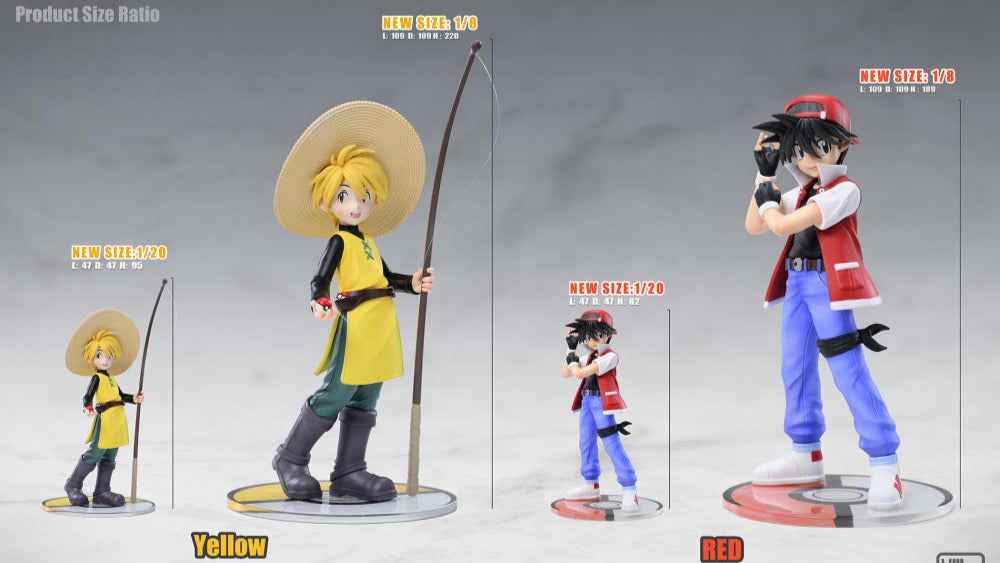 Pokémon ~ V3 "V Three" Fanart Studio ~ Yellow "The Healer" Animation Special Trainer ~ Statue