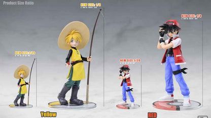 Pokémon ~ V3 "V Three" Fanart Studio ~ Yellow "The Healer" Animation Special Trainer ~ Statue