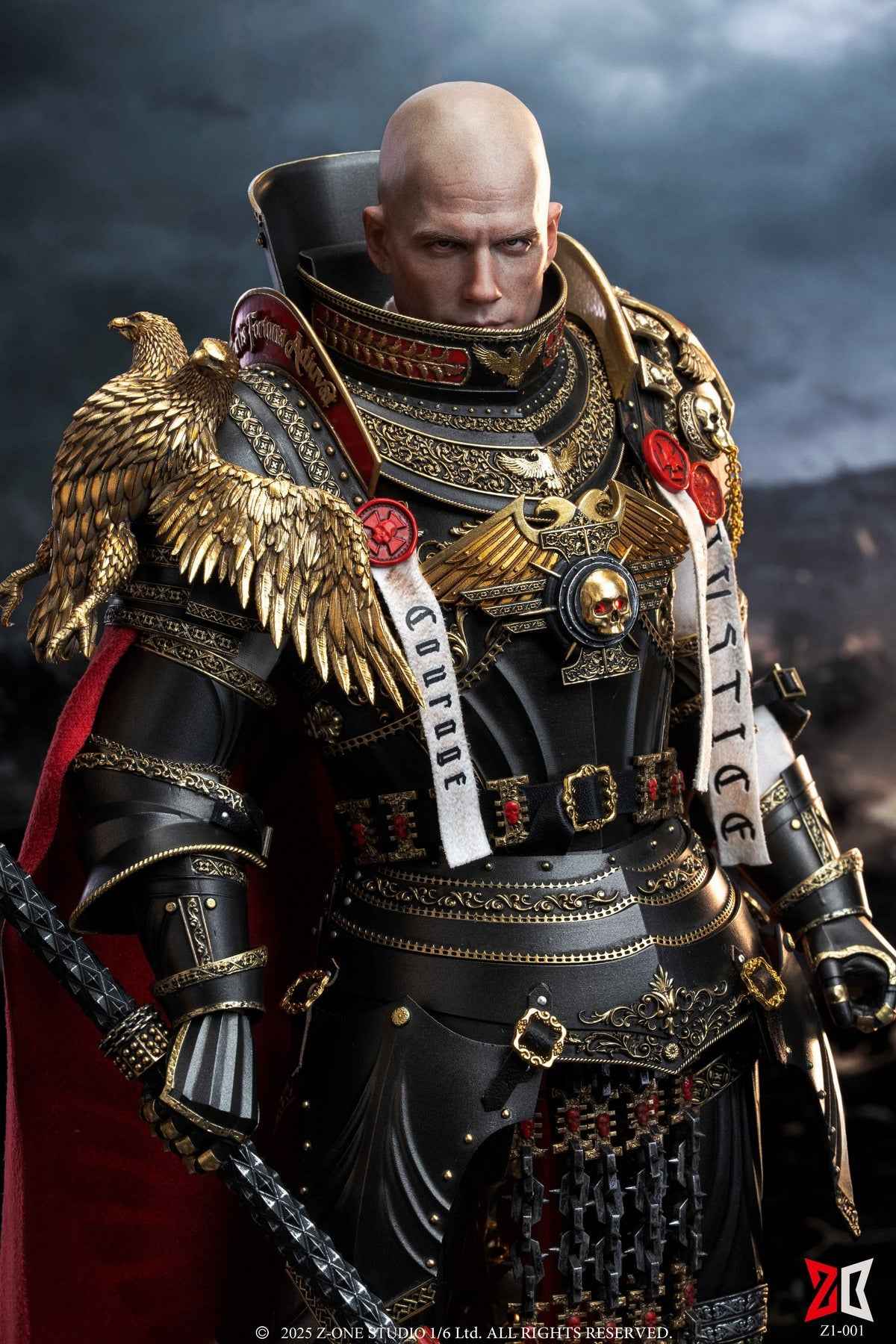 Warhammer 4000 Z-ONE Studio Alloy Imperial Inquisitor Martyr Leonard Z1-001 1/6 Licensed Action Figure