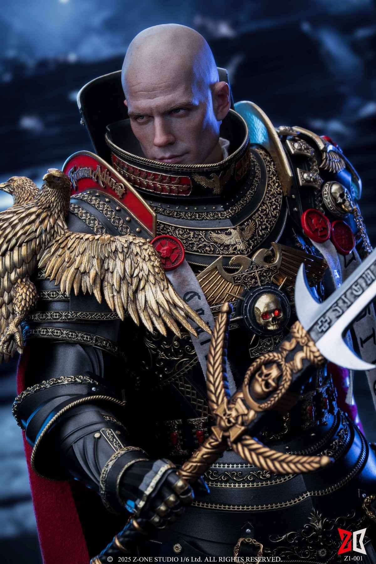 Warhammer 4000 Z-ONE Studio Alloy Imperial Inquisitor Martyr Leonard Z1-001 1/6 Licensed Action Figure