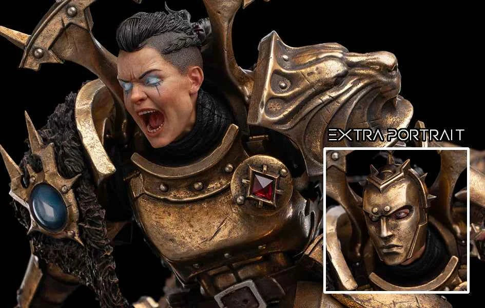 Warhammer Age of Sigmar WETA Workshop Assassin of the God-King Nieve Blacktalon 1/6 Licensed Resin Statue