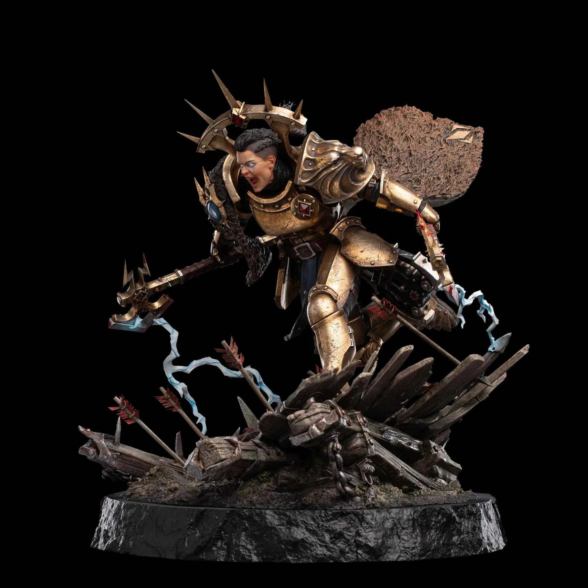 Warhammer Age of Sigmar WETA Workshop Assassin of the God-King Nieve Blacktalon 1/6 Licensed Resin Statue