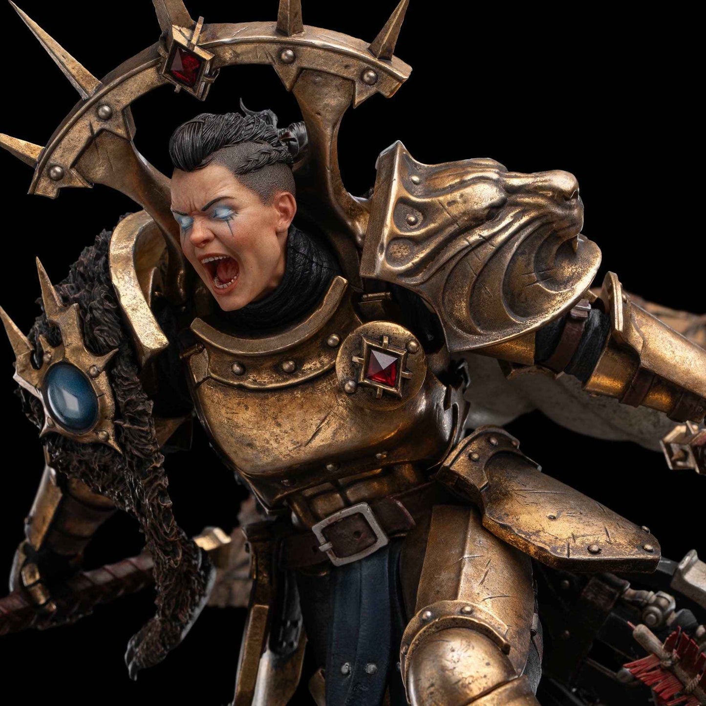 Warhammer Age of Sigmar WETA Workshop Assassin of the God-King Nieve Blacktalon 1/6 Licensed Resin Statue