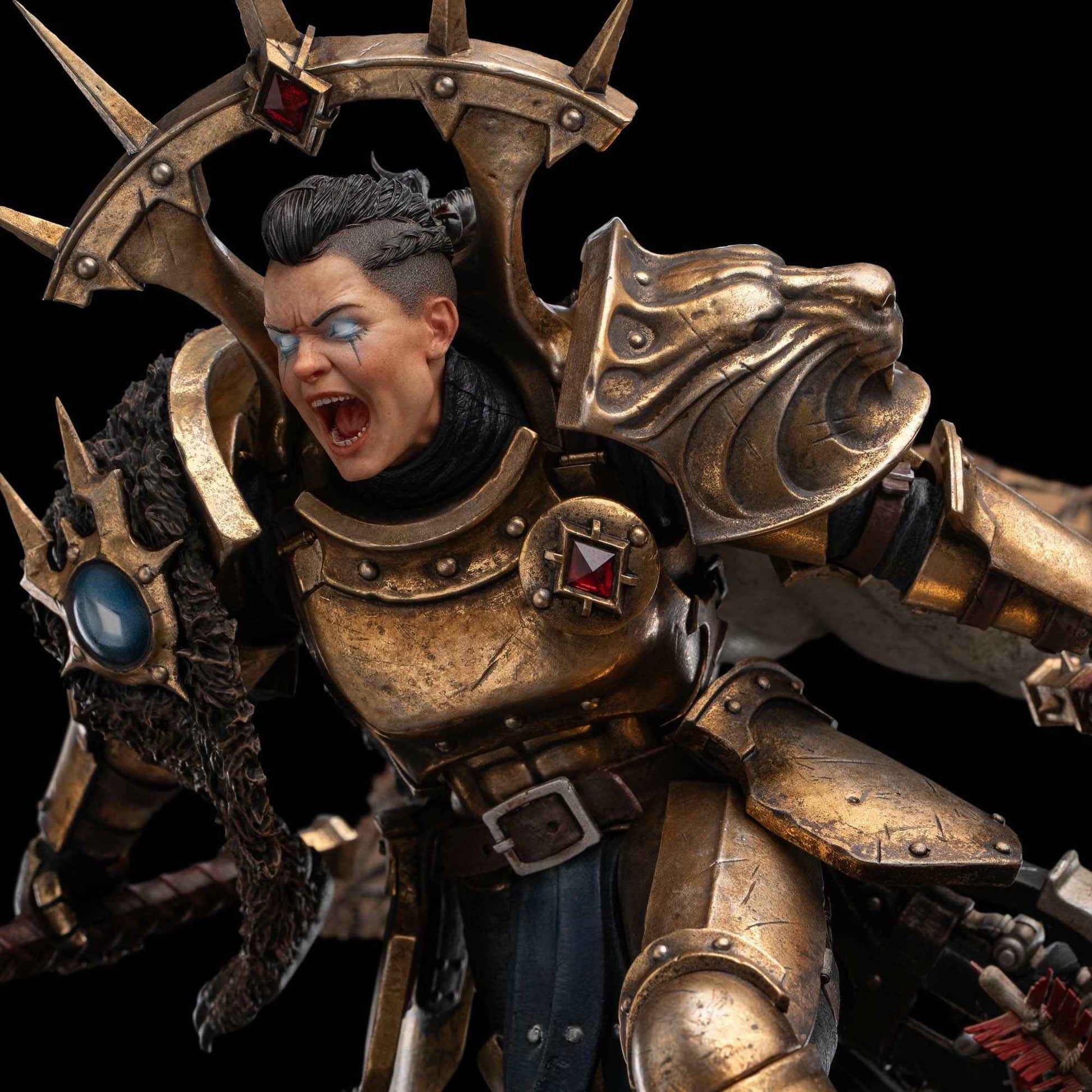 Warhammer Age of Sigmar WETA Workshop Assassin of the God-King Nieve Blacktalon 1/6 Licensed Resin Statue