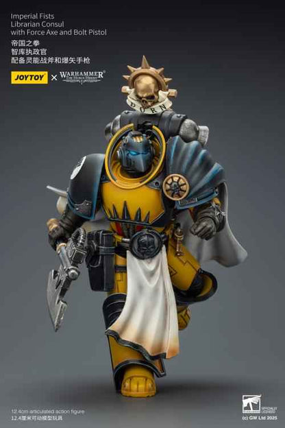 Warhammer Series JOYTOY Imperial Fist Librarian Consul JT03301 1/18 Licensed Action Figure