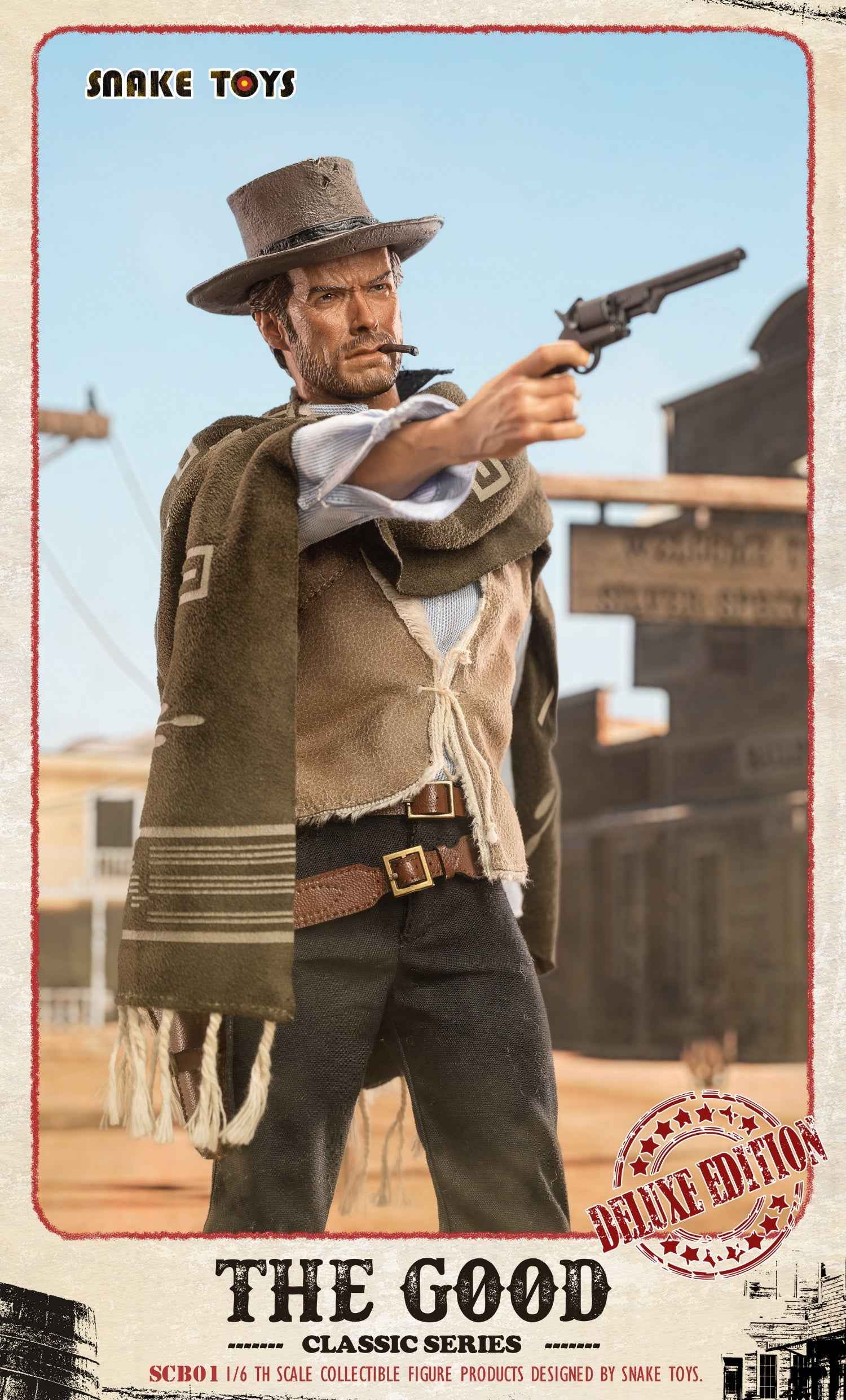 Western Cowboy SNAKE TOYS The Good SCB01 1/6 Licensed Action Figure