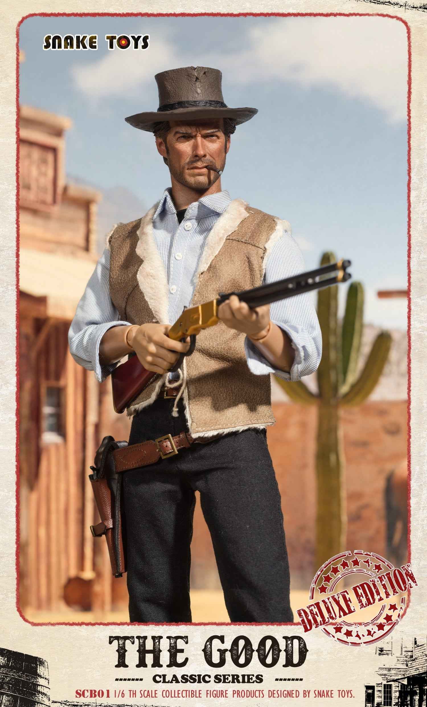 Western Cowboy SNAKE TOYS The Good SCB01 1/6 Licensed Action Figure